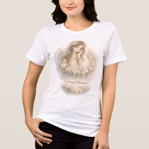 T-shirt En Tri-matière Fleur Céleste