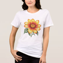 Fleur orange