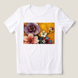 T-shirt En Tri-matière Floral