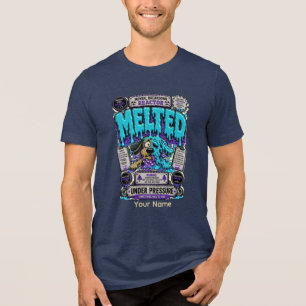 T-shirt En Tri-matière Fondu Sous la Pression Humour de Tableur Drôle