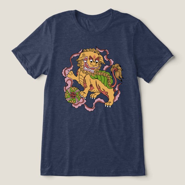 T-shirt En Tri-matière Foo Dog (Design Recto)