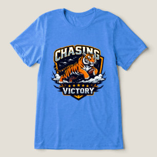 T-shirt En Tri-matière Football américain à la recherche d'une victoire