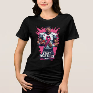 T-shirt En Tri-matière Football Pink Out pour lutter contre le cancer du