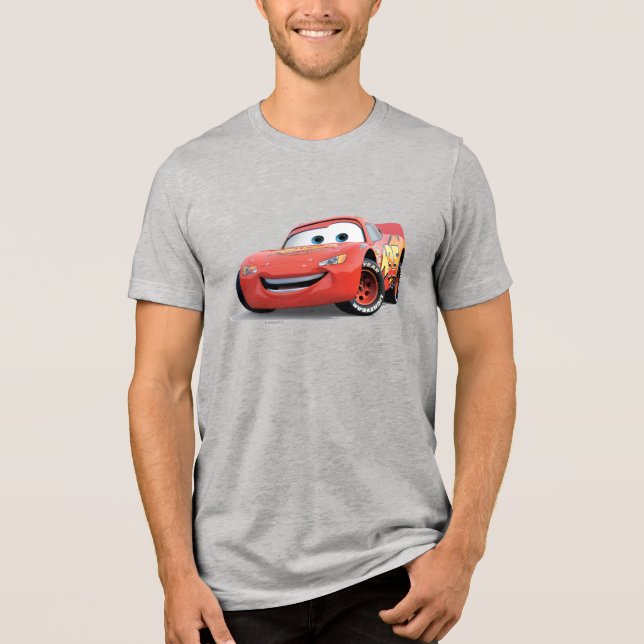 T-shirt En Tri-matière Foudre des voitures McQueen Disney (Recto)