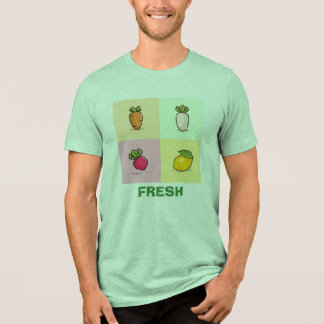 T-SHIRT  EN TRI-MATIÈRE FRAIS