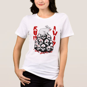 T-shirt En Tri-matière Fuir Funny Conception d'Imaginaire médiéval