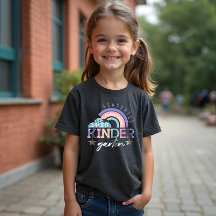 Fun Rainbow Graduated Kindergarten Classe de 2022