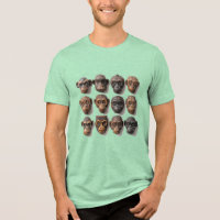Funky Ape Bois Grille De Singes En Bois