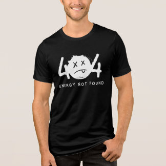 T-shirt En Tri-matière Funny Error Message Tired Energy Not Found