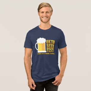 T-shirt En Tri-matière Funny Oktoberfest personnalisé