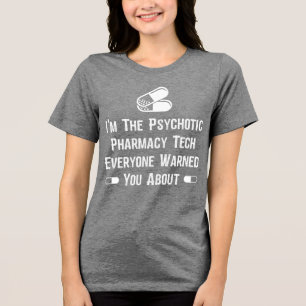 T-shirt En Tri-matière Funny Pharmacie Psychotique
