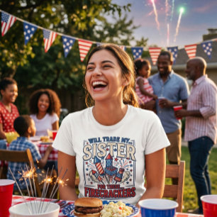 T-shirt En Tri-matière Fusées d'échange pour ma sœur