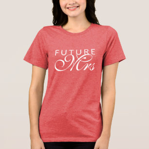 T-shirt En Tri-matière Futur Mme.   Mariée