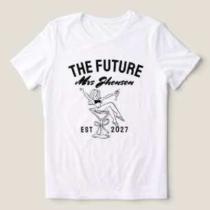 T-shirt En Tri-matière Future Mme nom personnalisé Future