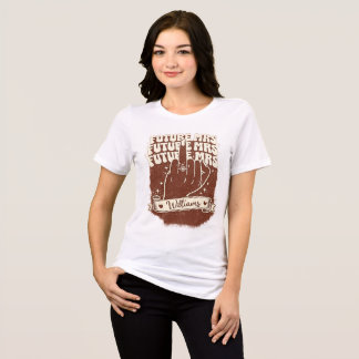 T-shirt En Tri-matière Future Mrs La Future Mariée Fête De Fiançailles Re