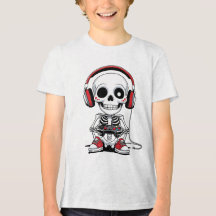 Gamer Skeleton - Funny Halloween Gaming