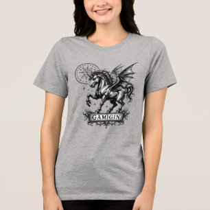 T-shirt En Tri-matière Gamigin Ombre Coursier du Royaume de Goetia
