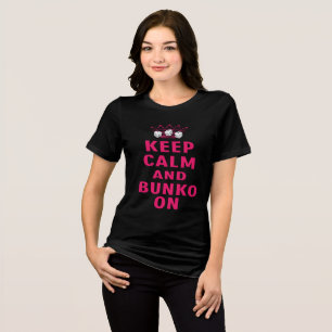 T-shirt En Tri-matière Gardez le calme Bunko