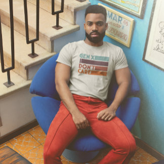 T-shirt En Tri-matière Gen X—Je m'en fiche