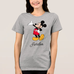 T-shirt En Tri-matière Geste de la main ouverte de Mickey Mouse