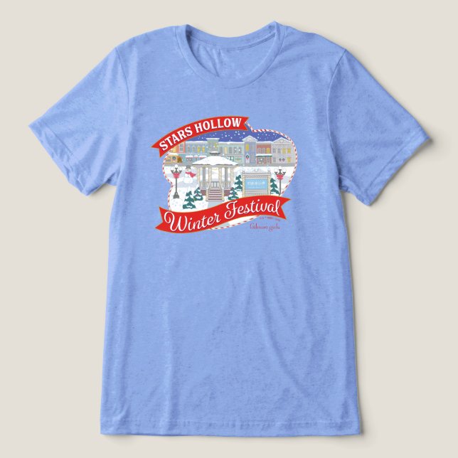 T-shirt En Tri-matière Gilmore Girls | Stars Hollow Winter Festival (Design Recto)