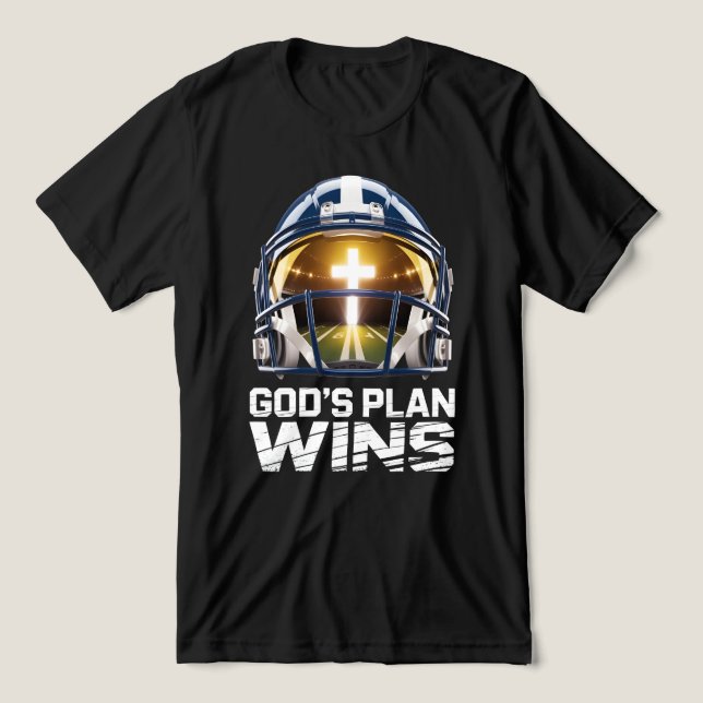 T-shirt En Tri-matière God’s Plan Football Helmet (Design Recto)
