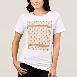T-shirt En Tri-matière Gold Floral