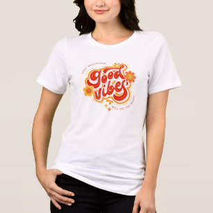 T-shirt En Tri-matière Good Vibes Graphic Tee dans Soft Tri Blend