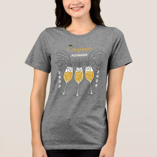 T-shirt En Tri-matière Graduate Graduate Classe Année Félicitations sur m