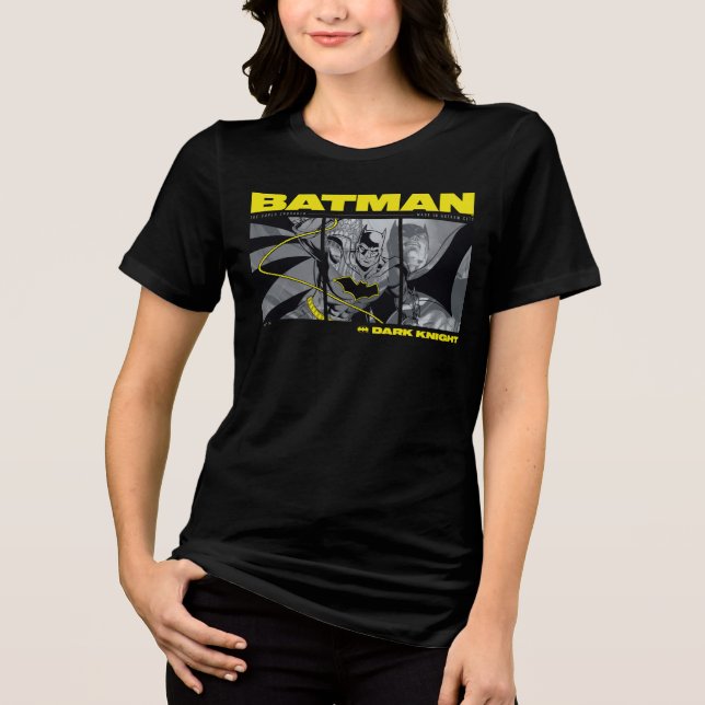 T-shirt En Tri-matière Graphique à écran tridimensionnel Batman Comic (Recto)
