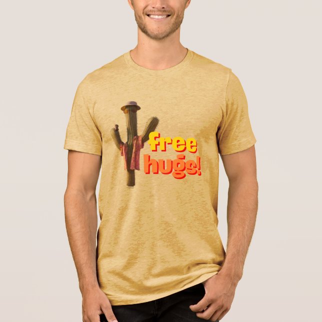 T-shirt En Tri-matière Gratuit Hugs ! (Recto)
