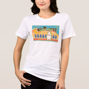 T-SHIRT  EN TRI-MATIÈRE GREETINGS FROM COW