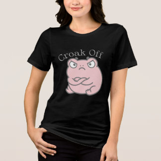 T-shirt En Tri-matière Grenouille Mignonne et Grincheuse
