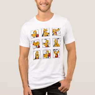 T-shirt En Tri-matière Grille d'expression de Pluton