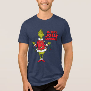 T-shirt En Tri-matière Grinch   "Est-ce assez joyeux?"