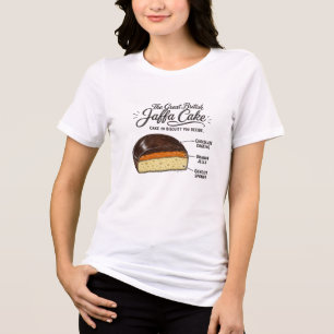 T-shirt En Tri-matière Gros gâteau Jaffa britannique - Gâteau ou biscuit?