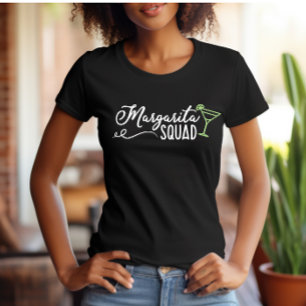 T-shirt En Tri-matière Groupe de Fête de Fiançailles Margarita Squad