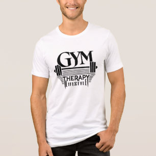 T-shirt En Tri-matière GYM Thérapie Lifestyle Tri-Blend Chemise