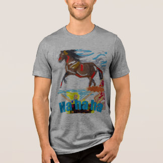 T-shirt En Tri-matière HA ha ha sourire