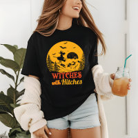 Halloween Camping Witch Amusant Moderne