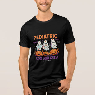 T-shirt En Tri-matière Halloween infirmière pédiatrique Boo Boo Crew Funn