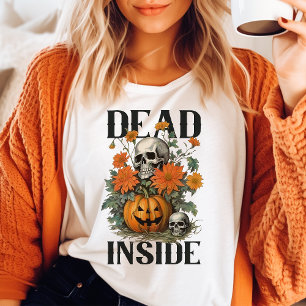 T-shirt En Tri-matière Halloween Vintage Mort Intérieur