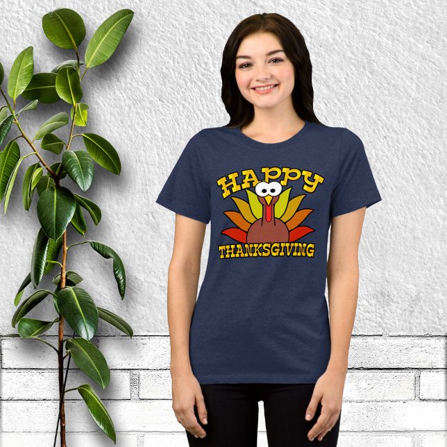 T-shirt En Tri-matière Happy Thanksgiving (Créateur téléchargé)