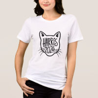 Harris 2024 Design de chat Tee politique