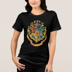 T-shirt En Tri-matière Harry Potter Blason de Poudlard - Couleurs vives