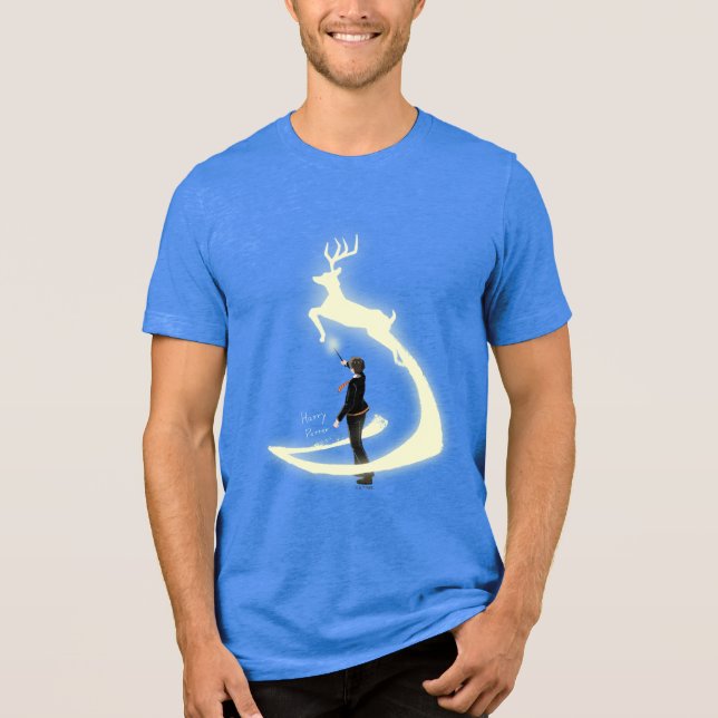 T-shirt En Tri-matière HARRY POTTER™ Peinture de Patronus (Recto)