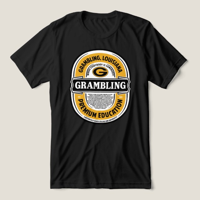 T-shirt En Tri-matière HBCU_Heineken-Tshirt_GRAMBLING (Design Recto)