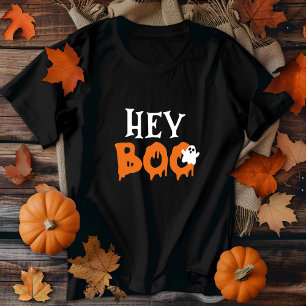 T-shirt En Tri-matière Hey Boo Halloween mignonne Ghost Funny Saison Éffr