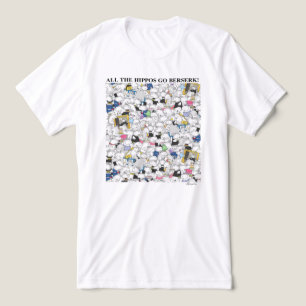 T-shirt En Tri-matière HIPPOS GO BERSERK ! Sandra Boynton T-Shirt