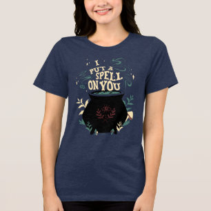T-shirt En Tri-matière Hocus Pocus Je mets un sort sur vous Cauldron